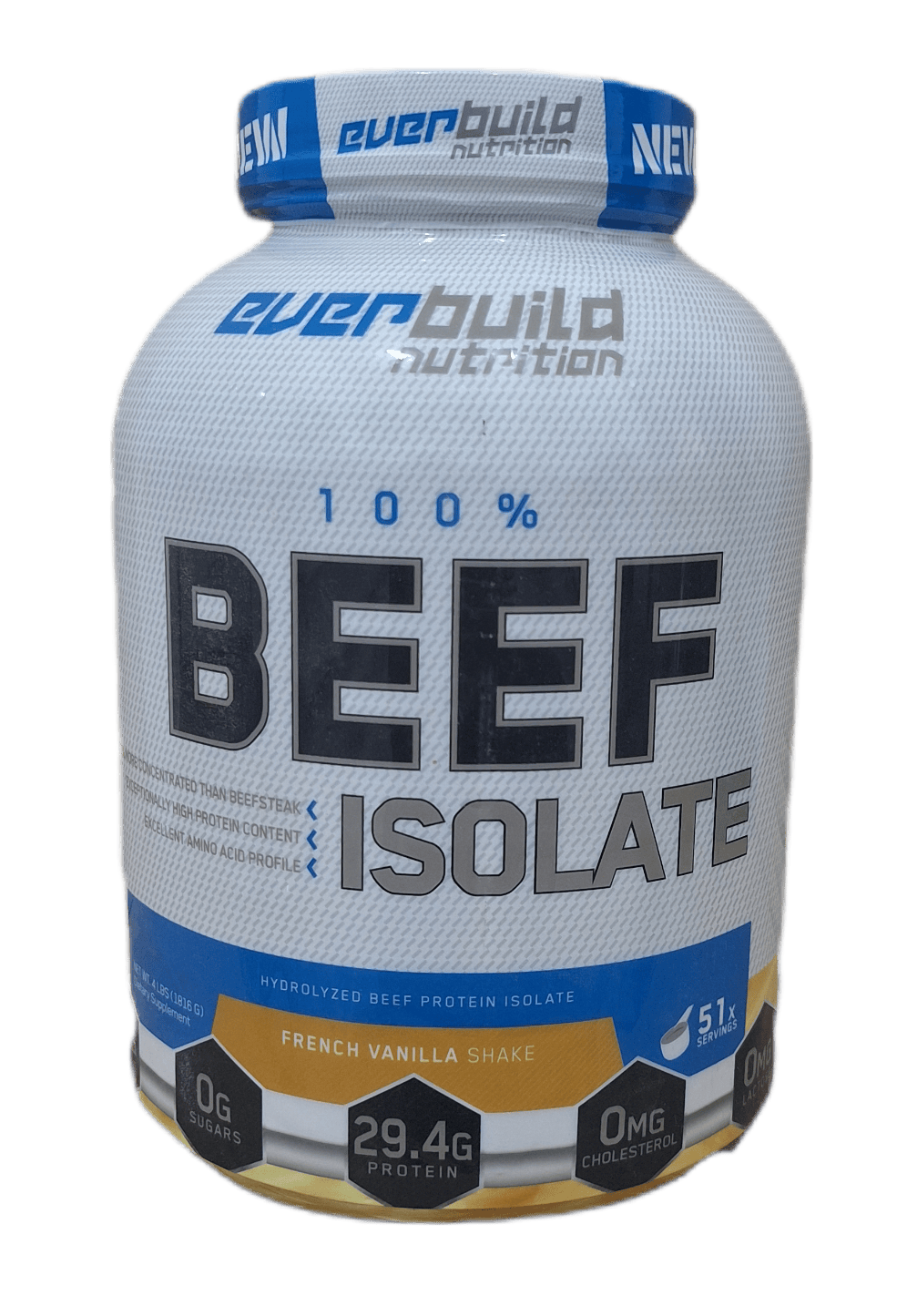 پروتئین بیف ایزوله اوربیلد (Everbuild Beef Isolate) ۲.۲۷ کیلوگرم