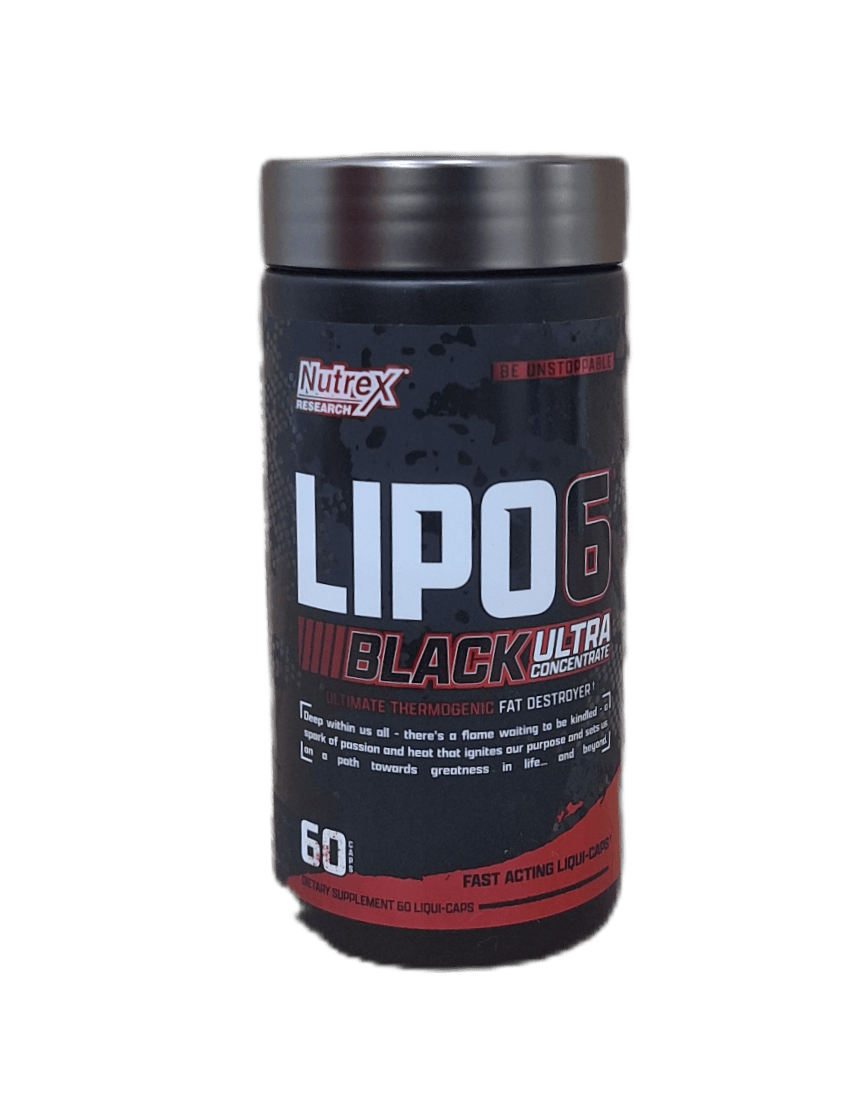 چربی‌سوز لیپو ۶ بلک ناترکس (Nutrex Lipo-6 Black) ۶۰ کپسول