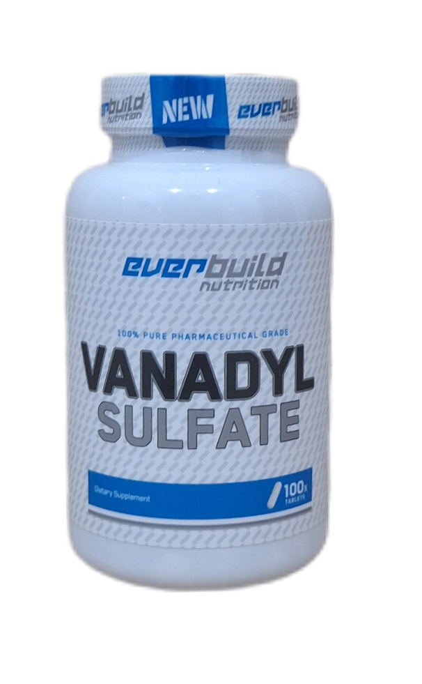 وانادیل سولفات اوربیلد (Everbuild Vanadyl Sulfate) ۱۰۰ کپسول