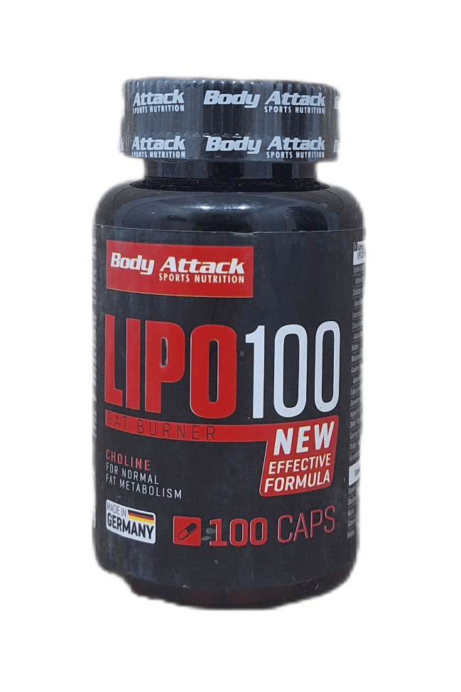 چربی‌سوز لیپو ۱۰۰ بادی اتک (Body Attack Lipo 100) ۱۰۰ کپسول