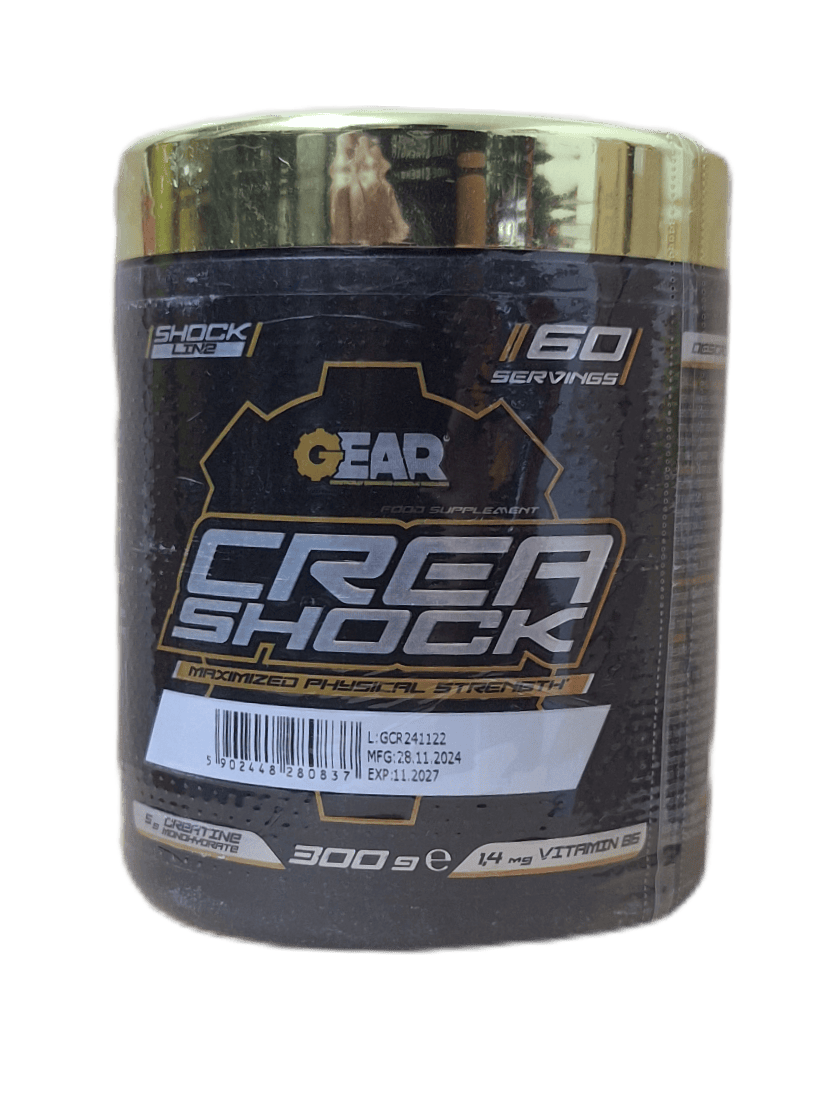 کراتین مونوهیدرات گیرشوک (Gear Shock Creatine) 250 گرم