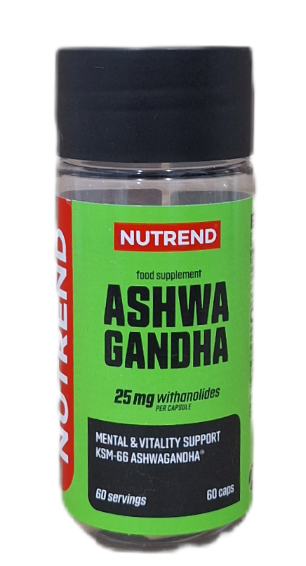 آشواگاندا ناترند (Nutrend Ashwagandha) ۶۰ کپسول