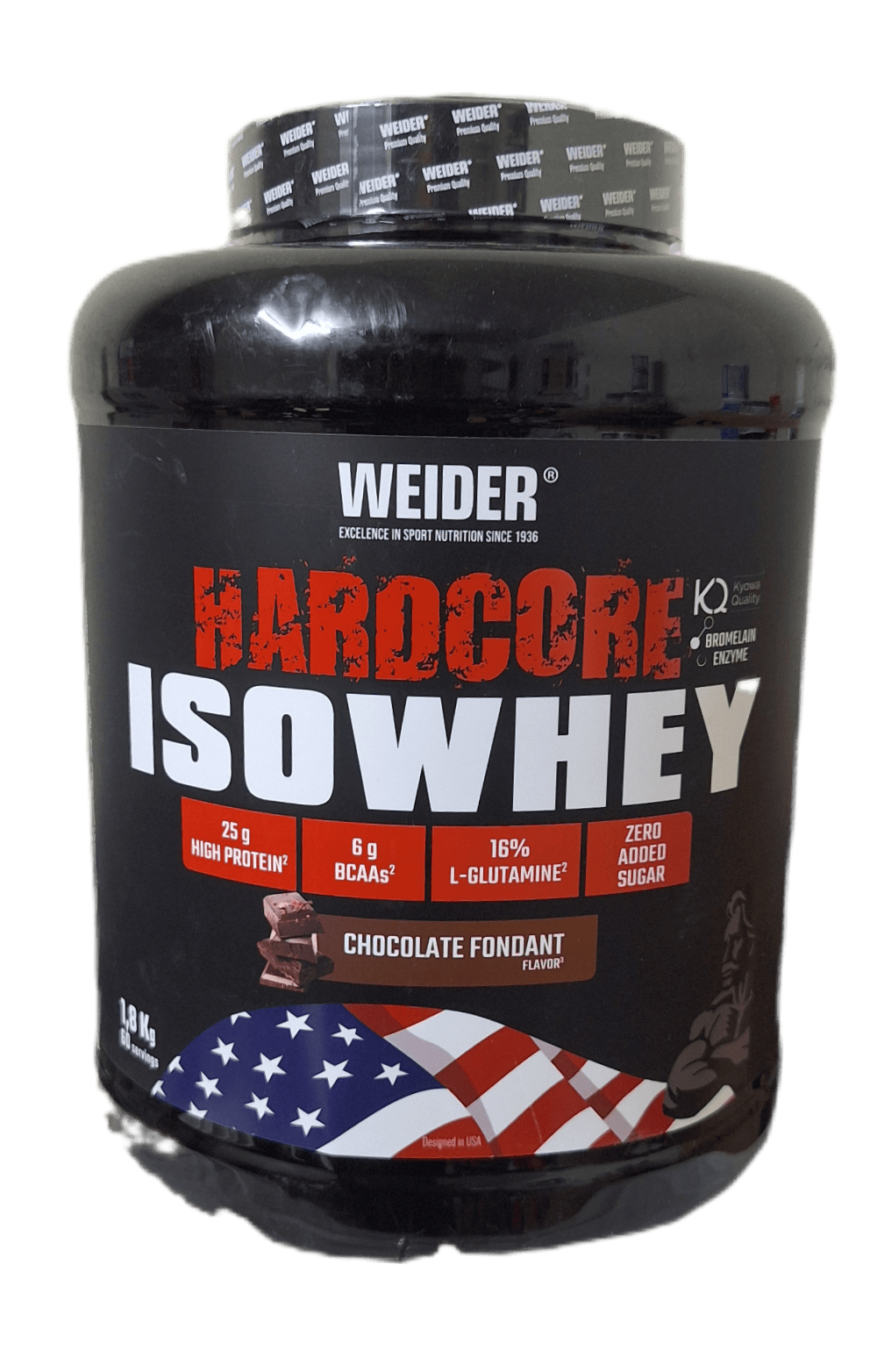 پروتئین وی ایزوله ویدر هاردکور (Weider Hardcore Isolate) ۲.۲۷ کیلوگرم